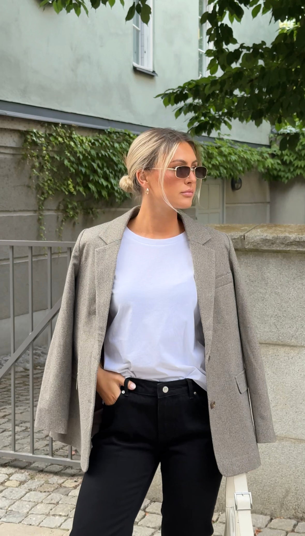 VMPIA Blazer - Light Grey Melange