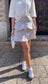 VMLUNA Short Skirt - Silver Lining