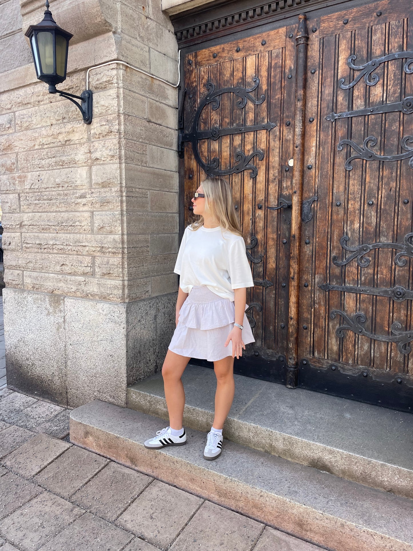VMLUNA Short Skirt - Silver Lining
