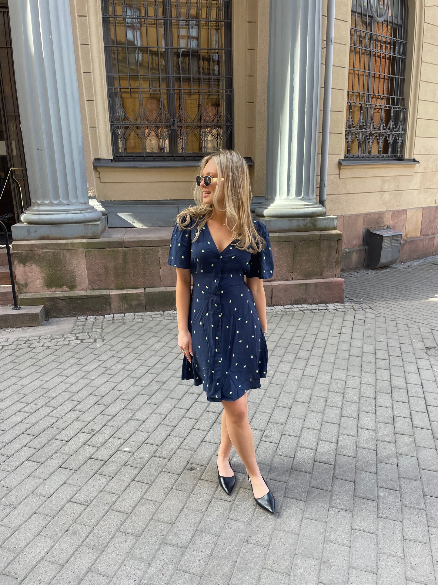 VMALBA Short Dress - Navy Blazer