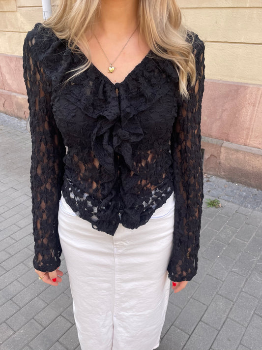 AWKIENNA Top - Black
