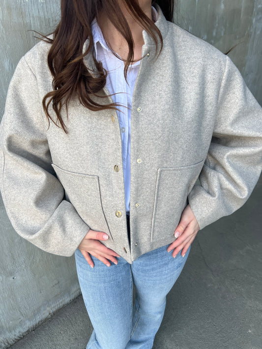 VMFORTUNECAROL Jacket - Silver Mink