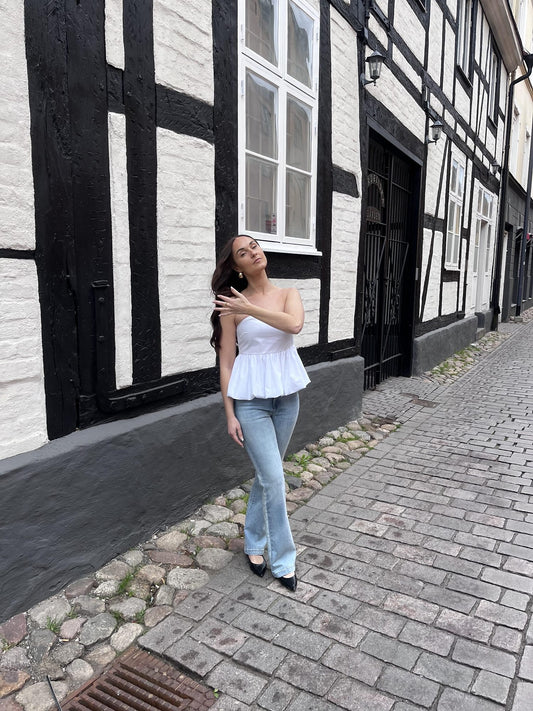 VMESRA Top - Bright White