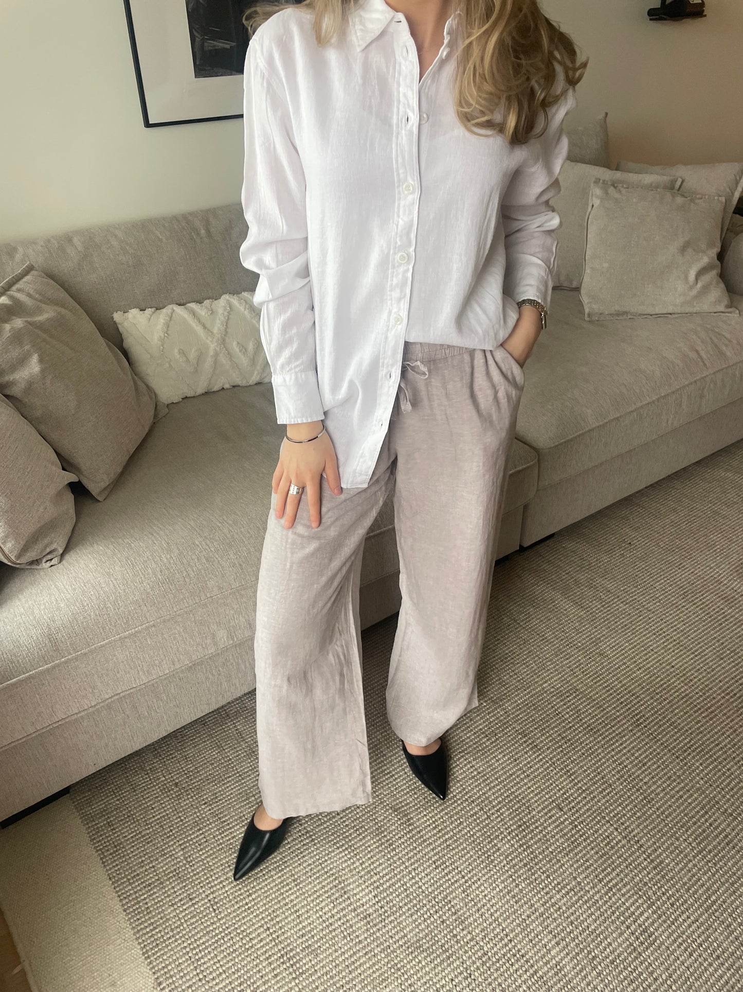 VMLINN Trousers - Moon Rock