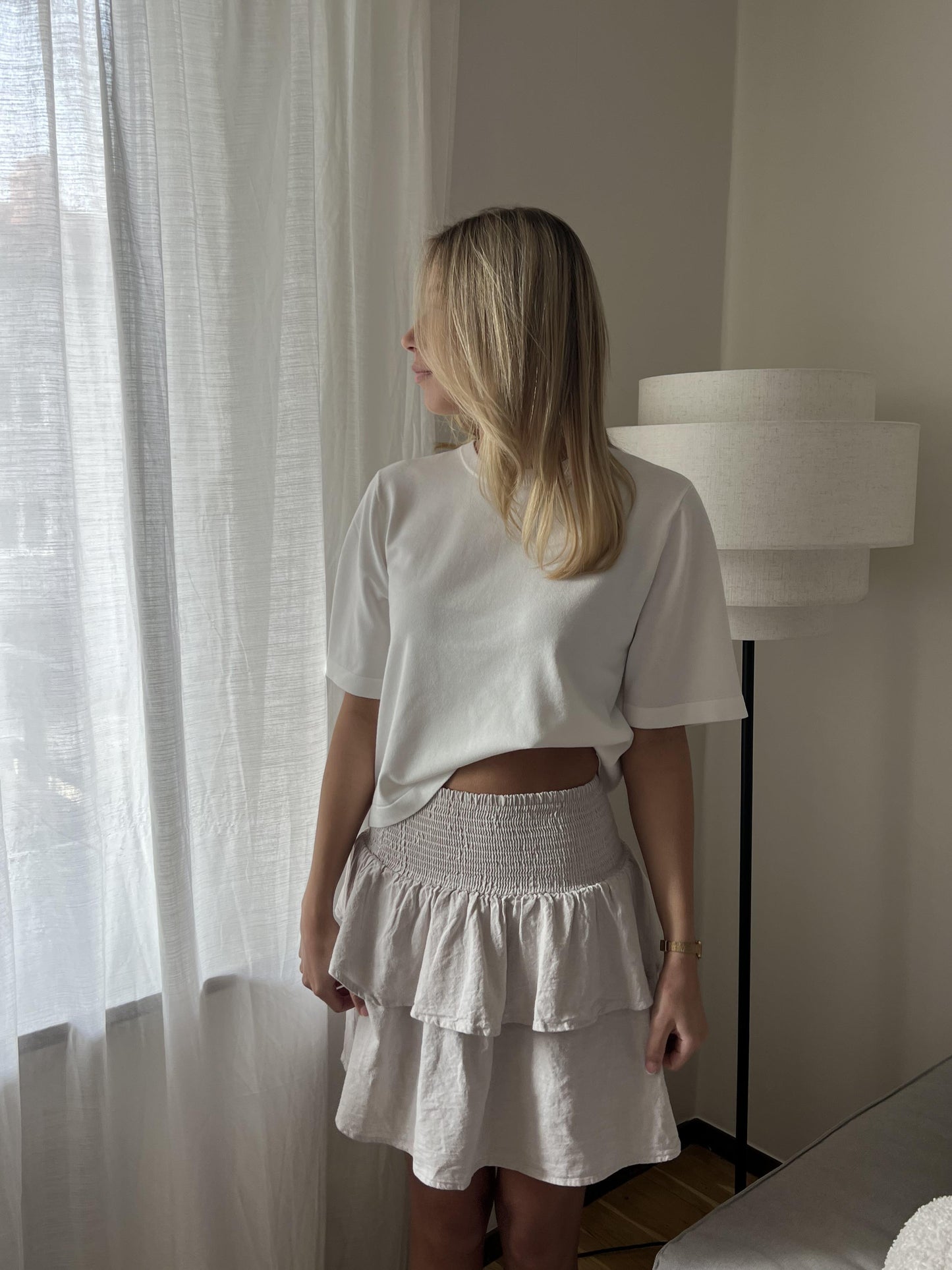 VMLUNA Short Skirt - Silver Lining