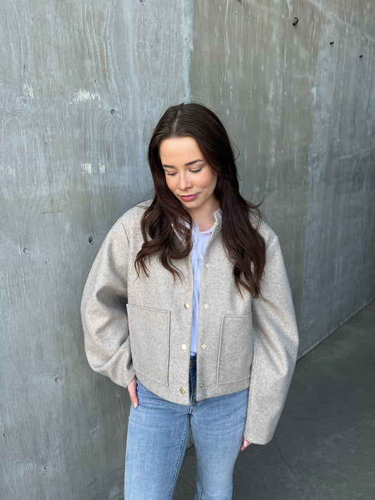 VMFORTUNECAROL Jacket - Silver Mink