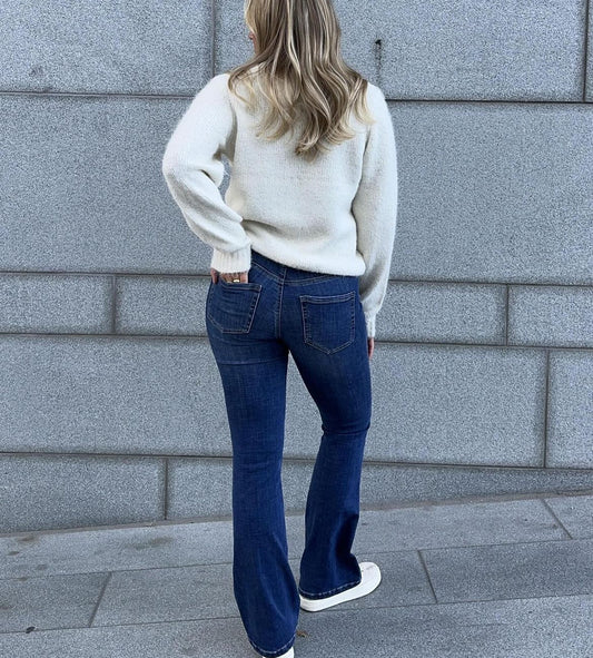 VMFLASH Jeans - Dark Blue Denim
