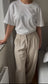 VMMINDY Trousers - Oatmeal