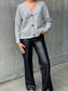 VMBOOM Cardigan - Light Grey Melange