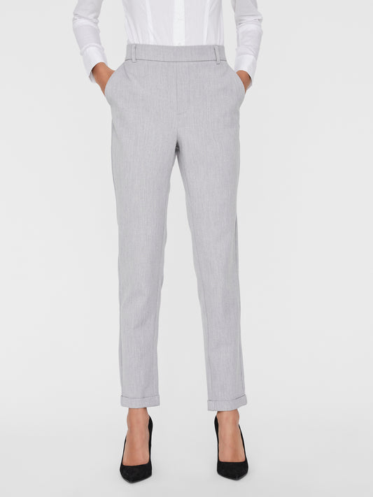 VMMAYA Pants - Light Grey Melange