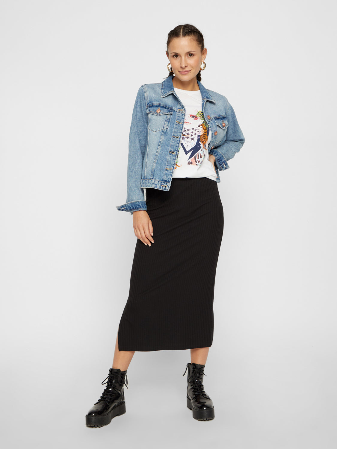 PCKYLIE Skirt - Black